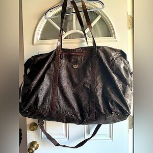 GIANFRANCO FERRE LARGE TRAVEL BAG, NEW WITH TAG, VINTAGE